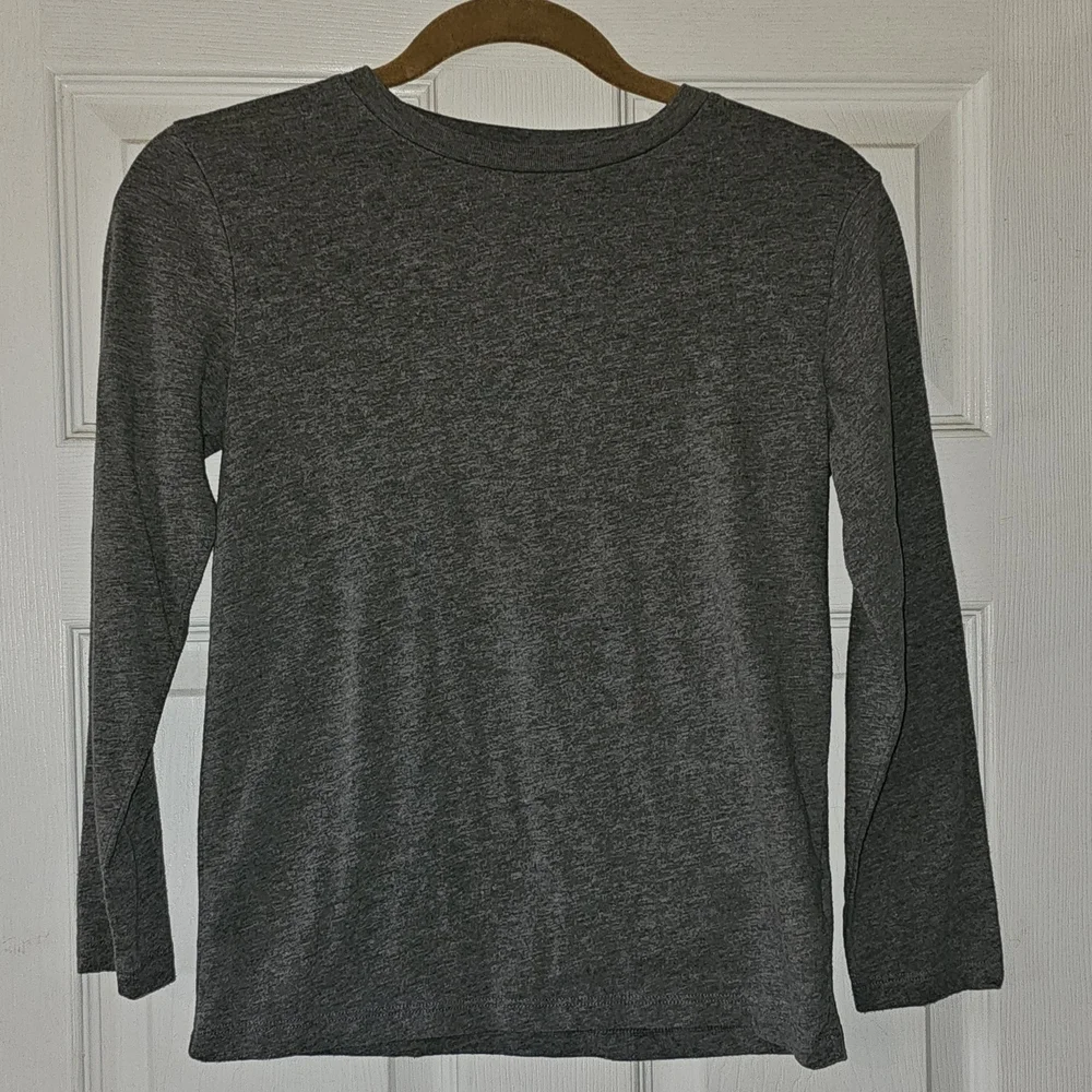 Old Navy Heather Gray Long Sleeve Boy's Top